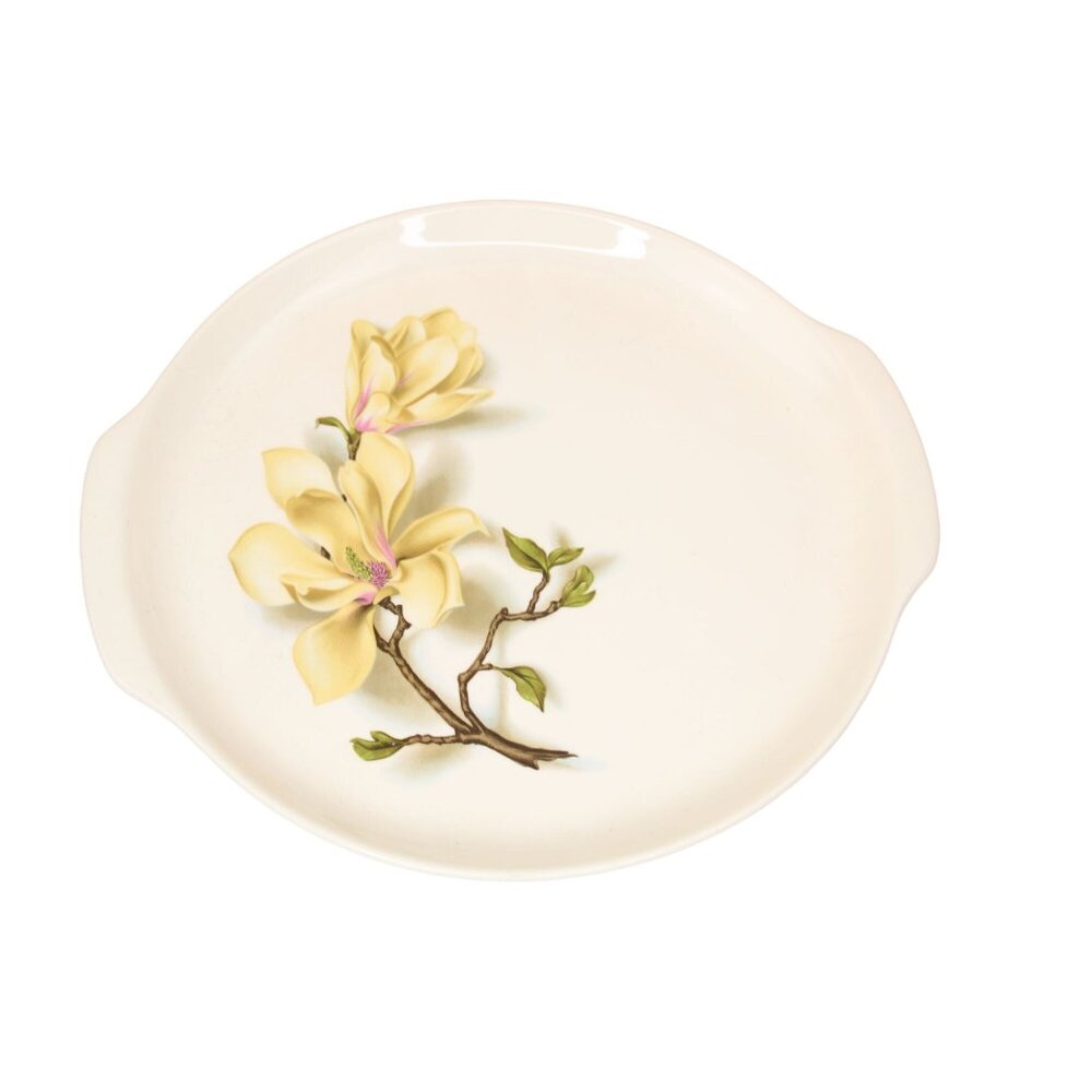 Universal Ballerina Potteries Magnolia Platter Vintage 91901
